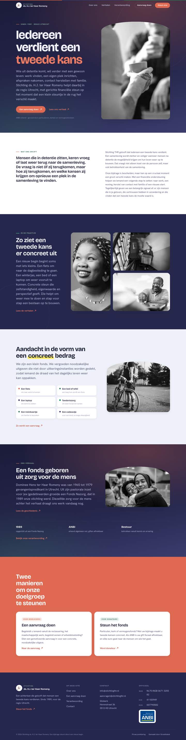 Stichting THR: Nieuw
