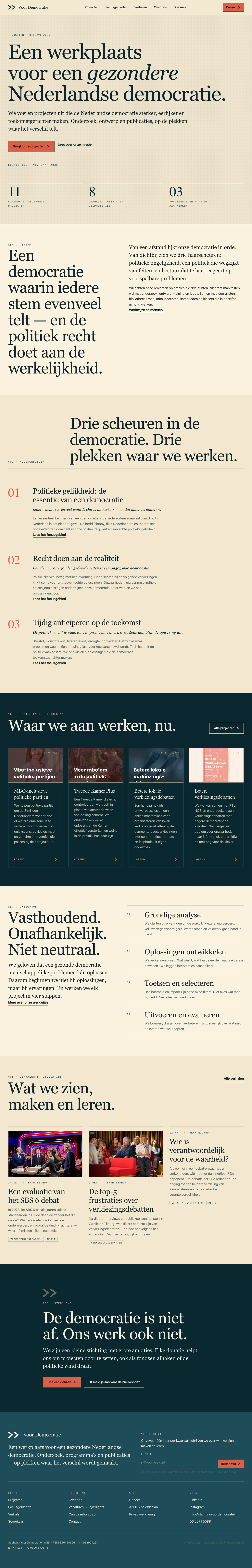 Stichting voor Democratie